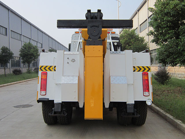 重汽豪沃單橋拖吊聯體清障車圖片3